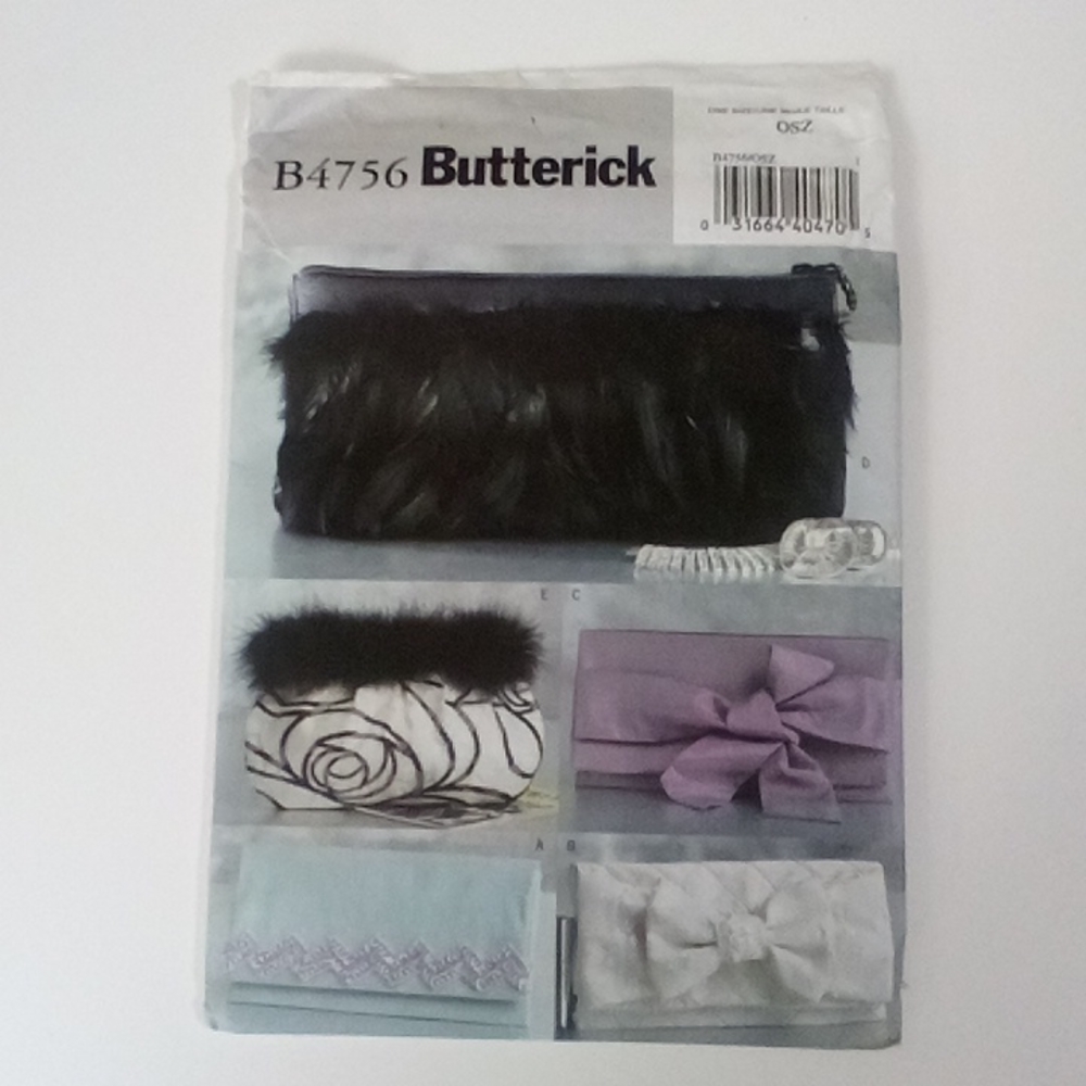 2/$15 Y2K Butterick B4756 Sewing Pattern 031664404705 ©2006